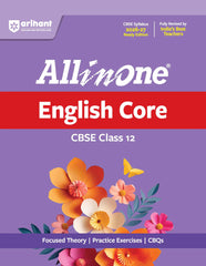 All in One English Core Class 12 for CBSE Exam - Book By Arihant Publication