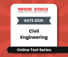 GATE 2026 Civil Engineering Online Test Series