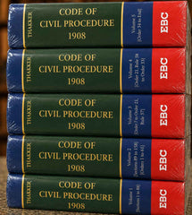 Code of Civil Procedure, 1908 (Set of 5 Volumes) - Books By EBC