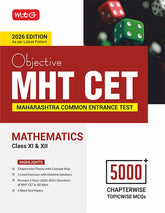Objective MHT CET Mathematics Book for Engineering and Pharmacy Entrance Exam 2026 by MTG Learning