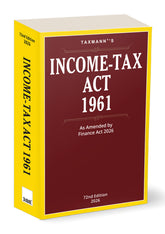 Income-Tax Act 1961 (As Amended By Finance Act 2026) By Taxmann