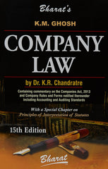 Bharat's Company Law (Vol.1 of 4) - Book By K.M.Ghosh & Dr. K.R.Chandratre