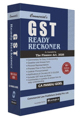 Commercial's GST Ready Reckoner Book by CA Pankaj Goel