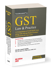 GST Law & Practice (Pocket Edition) Book By Taxmann
