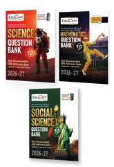 Educart CBSE Question Bank Class 10 Bundle Books - Science, Mathematics and Social Science
