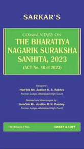Sweet & Soft and Sarkar’s Commentary on The Bharatiya Nagarik Suraksha Sanhita, 2023 Books (Set of 2 Volumes) by Justice R.N. Pandey