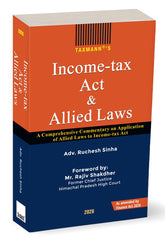 Taxmann's Income - tax Act & Allied Laws By Ruchesh Sinha