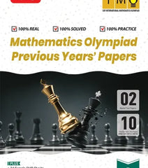 IMO Class-8 Olympiad Previous Years Papers (PYP) Mathematics with Sample OMR Sheet - Book By MTG Learning