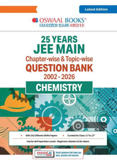 JEE Main 25 Years' Chapter-wise & Topic-wise Question Bank Chemistry - Book By Oswaal Books
