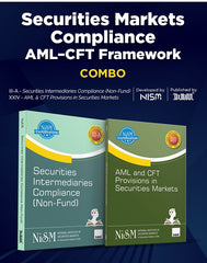 Securities Markets Compliance and AML- CFT Framework Combo Books (NISM) By Taxmann