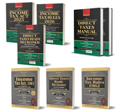 Commercialโs - Ultimate Income Tax Law Combo 2026, Essential Combo + Classic Combo + Direct Taxes Manual (2 Volumes), Act, Rules and Ready Reckoner โ Combo (Set of 8 Books) By Dr. Girish Ahuja and Adv. Rahul Agrawal