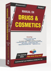 Commercial's Manual on Drugs and Cosmetics (Set of 2 Volumes) - Books By Ram Avtar Garg