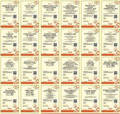 AIBE Bare Acts (24 Books Set) - By Bharat Law House