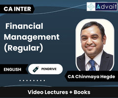 CA Inter Financial Management (Regular) Video Lectures by CA Chinmaya Hegde (Pendrive)