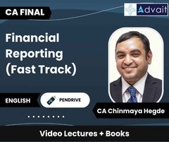 CA Final Financial Reporting (Fast Track) Video Lectures by CA Chinmaya Hegde (Pendrive)