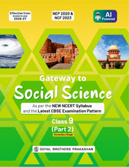 Gateway to Social Science Part 2 for CBSE Class 9 - Book By Goyal Brothers Prakashan