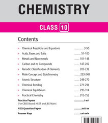 Foundation Course Chemistry Book for Class 10 by MTG Learning