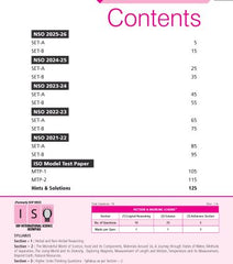 ISO Class-6 Olympiad Previous Years Papers (PYP - Set A and B) Science with Sample OMR Sheet - Book By MTG Learning