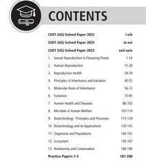 NTA CUET (UG) Chapter wise Question Bank Biology By MTG Learning
