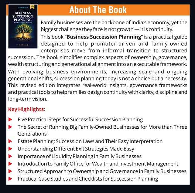 Taxmann's Business Succession Planning by Ravi Mamodiya