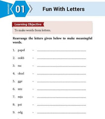 Class 1 - MTG 51 English Grammar Worksheets By MTG Learning