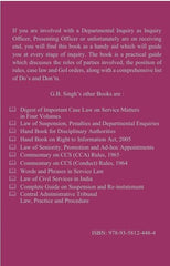 GB Singh's Hand Book For Inquiry Officers, Presenting Officers, and Defence Assistants By G.B. Singh and Gurmeet Singh