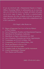 GB Singh's Hand Book For Inquiry Officers, Presenting Officers, and Defence Assistants By G.B. Singh and Gurmeet Singh