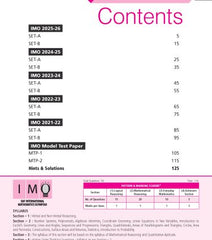IMO Class-9 Olympiad Previous Years Papers (PYP) Mathematics with Sample OMR Sheet - Book By MTG Learning
