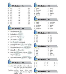 Class 2 - MTG 51 English Grammar Worksheets By MTG Learning