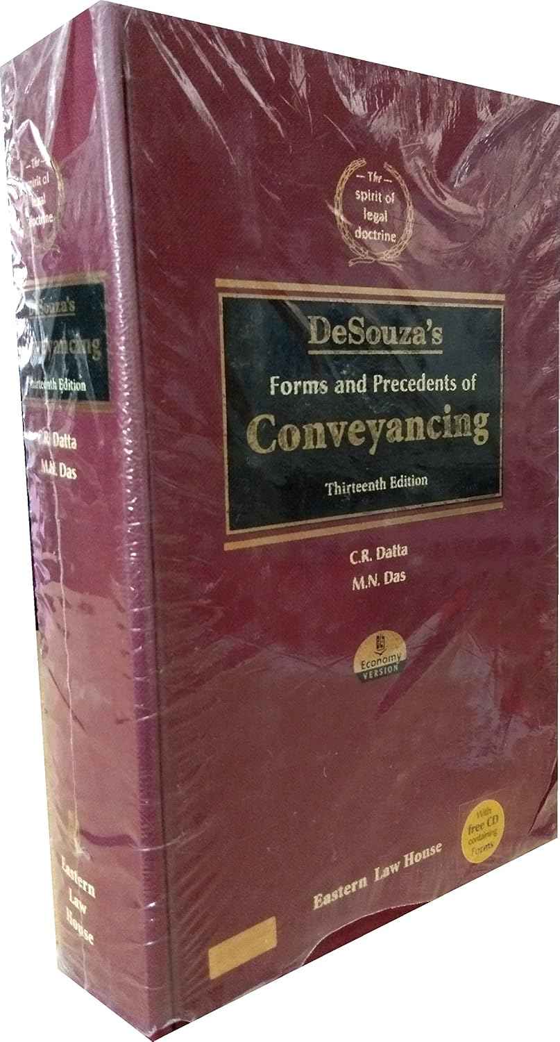 Desouza's Forms And Precedents Of Conveyancing - Book By Eastern Law House