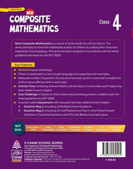 S Chand's New Composite Mathematics Class 4 book by Dr. R.S. Aggarwal, Vikas Aggarwal