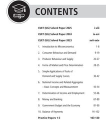 NTA CUET (UG) Chapter wise Question Bank Economics By MTG Learning