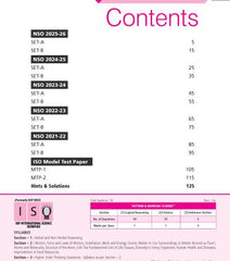 ISO Class-9 Olympiad Previous Years Papers (PYP) Science with Sample OMR Sheet - Book By MTG Learning