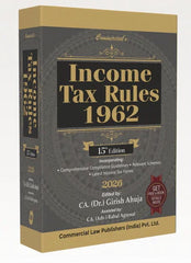 Commercial's Income Tax Complete Reference Set - Direct Tax Ready Reckoner, Income Tax Act and Income Tax Rules (2026) Books By Dr. Girish Ahuja and Adv. Rahul Agarwal