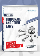 CA Inter Corporate & Other Laws MCQ Book by CS Arjun Chhabra