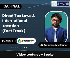 CA Final Direct Tax Laws & International Taxation (Fast Track) Video Lectures by CA Punarvas Jayakumar (Google Drive)