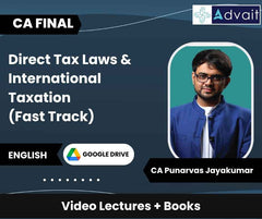 CA Final Direct Tax Laws & International Taxation (Fast Track) Video Lectures by CA Punarvas Jayakumar (Google Drive)