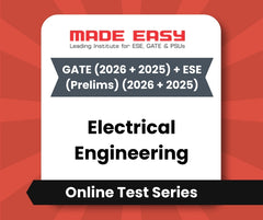 GATE (2026 + 2025) + ESE (Prelims)(2026 + 2025) Electrical Engineering Online Test Series