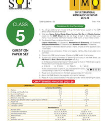 IMO Class-5 Olympiad Previous Years Papers Mathematics with Sample OMR Sheet Book by MTG Learning