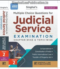 Singhal’s Set of 4 Books on Multiple Choice Questions (MCQ) For Judicial Service Examination (Volume 1,2,3 & 4) - By Singhal Law Publications