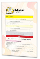 Educart's CBSE Class 12 Accountancy Question Bank (Chapter-wise PYQs, MCQs, Case-Based Qs & Notes) Book
