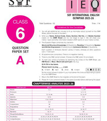 IEO Class-6 Olympiad Previous Years Papers (PYP) English with Sample OMR Sheet - Book By MTG Learning