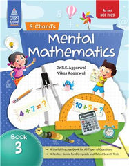 S Chand's Mental Mathematics Class 3 book by Dr. R.S. Aggarwal, Vikas Aggarwal