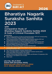 Bharatiya Criminal Laws - Bare Acts COMBO (BNS, BNSS, BSA) - Presenting the Complete Updated Texts with Comparative Tools, Legislative Aids (Set of 3 Books) By Taxmann