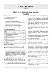 CBSE Question Bank for Class 12 - Computer Science Book - Chapterwise and Topicwise Solved Papers For 2027 Exam By Oswaal Books