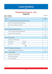 CBSE Question Bank for Class 12 - Accountancy Book - Chapterwise and Topicwise Solved Papers For 2027 Exam By Oswaal Books