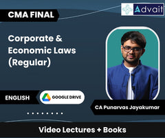 CMA Final Corporate & Economic Laws (Regular) Video Lectures by CA Punarvas Jayakumar (Google Drive)
