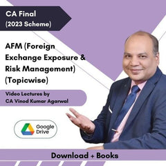 CA Final (Foreign Exchange Exposure & Risk Management) (Topicwise) Video Lectures by CA Vinod Kumar Agarwal (Download + Books)