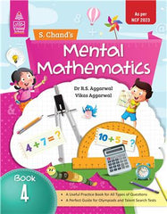 S Chand's Mental Mathematics Class 4 book by Dr. R.S. Aggarwal, Vikas Aggarwal