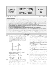 NTA NEET (UG) Solved Papers Biology By Oswaal Books